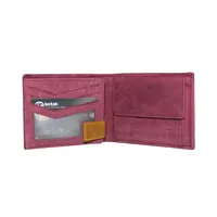 Jude  Men’s Leather Wallet Pink - BIMW171