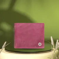 Jude  Men’s Leather Wallet Pink - BIMW171