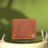 Liam Men’s Leather Wallet Tan - BIMW172