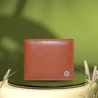 Jaxon Men’s Leather Wallet Cognac - BIMW173