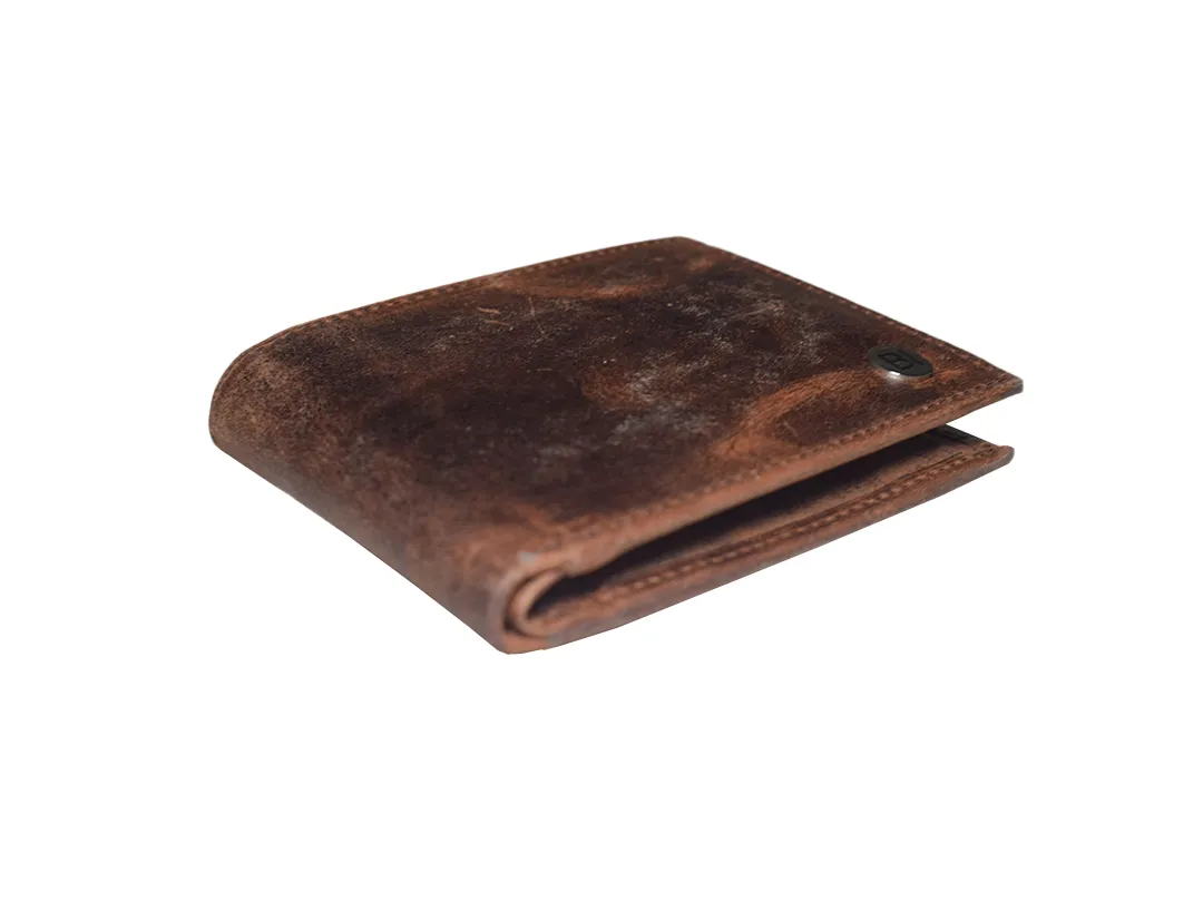 Brown Men’s Leather Wallet Brown - BIMW176