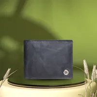 Broady Men’s Leather Wallet Black - BIMW179