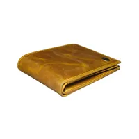 Zachary Men’s Leather Wallet Tan - BIMW180
