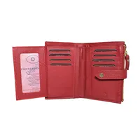 Ada women's Leather Wallet Red - BIWW190
